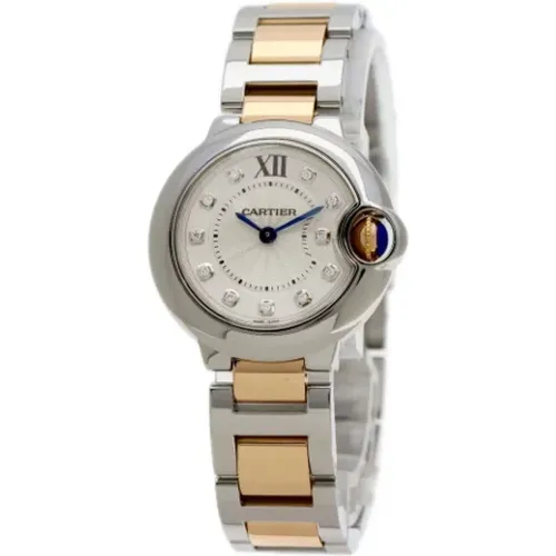 Pre-owned Watches, female, , Size: ONE SIZE Pre-owned Stainless Steel watches - Cartier Vintage - Modalova