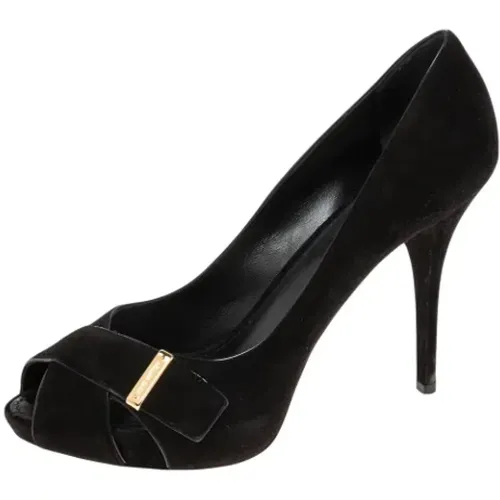 Pre-owned Suede heels , female, Sizes: 6 UK - Louis Vuitton Vintage - Modalova