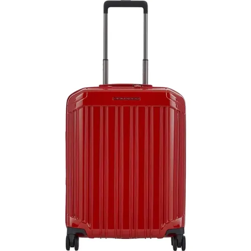 Cabin Bags, unisex, , Size: ONE SIZE Accessories Trolley with TSA Lock - Piquadro - Modalova