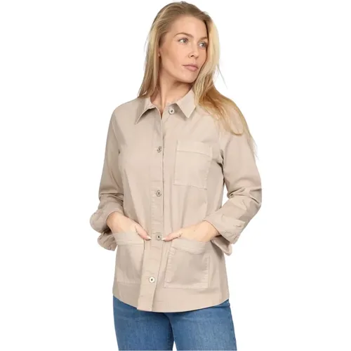 Ravna.Es24 Sand Blazer Jacket , female, Sizes: XL, L, M, 2XL - 2-Biz - Modalova