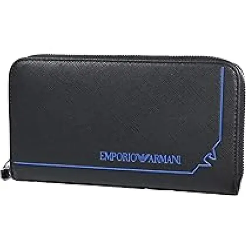 Wallets & Cardholders, male, , Size: ONE SIZE Wallet - Emporio Armani - Modalova