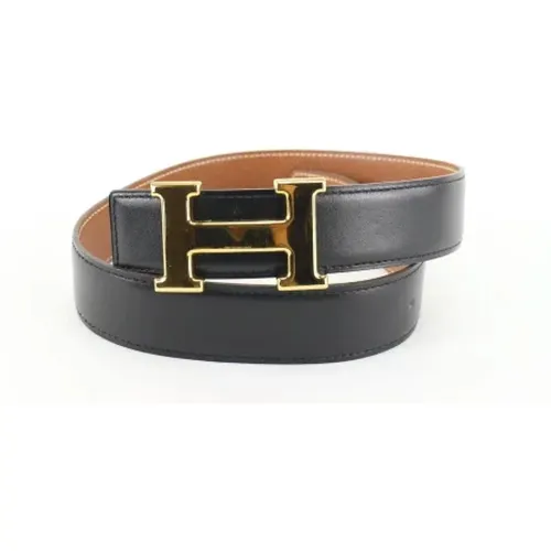 Pre-owned Belts, unisex, , Size: ONE SIZE Pre-owned Leather belts - Hermès Vintage - Modalova