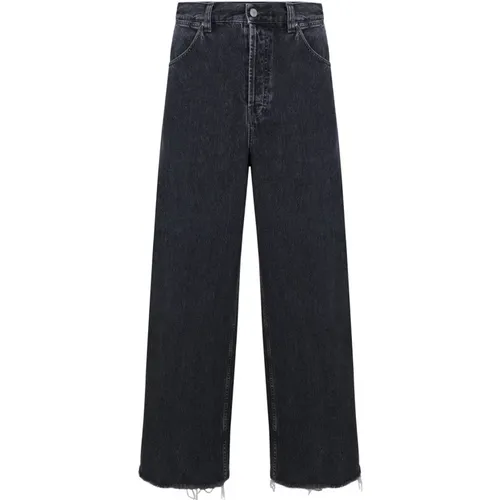Straight Denim Jeans , male, Sizes: W33 - Gucci - Modalova