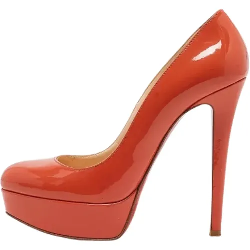 Pre-owned Pumps, female, , Size: 7 US Pre-owned Leather heels - Christian Louboutin Pre-owned - Modalova