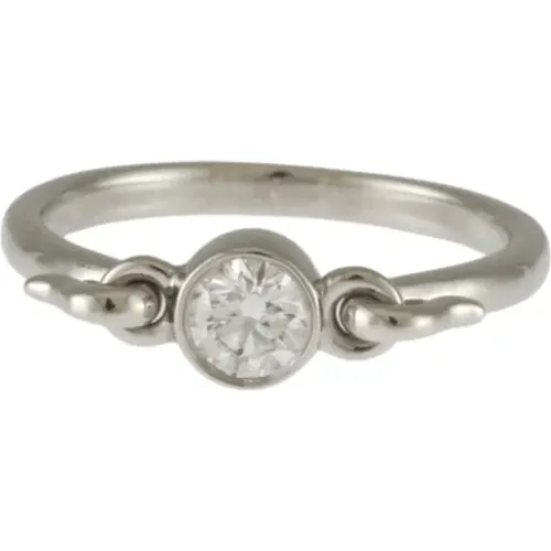 Pre-owned Jewellery, female, , Size: ONE SIZE Pre-owned Silver rings - Tiffany & Co. Pre-owned - Modalova