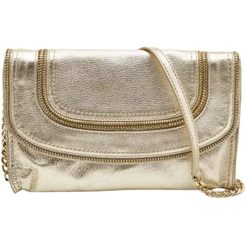 Pre-owned Clutches, female, , Size: ONE SIZE Pre-owned Leather clutches - Michael Kors Pre-owned - Modalova