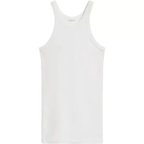 Ribbed Jersey Tank Top , female, Sizes: L, S - SPORTMAX - Modalova