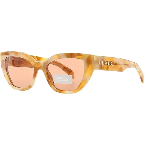 Cat-eye Sunglasses with Thick Temples , unisex, Sizes: ONE SIZE - Prada - Modalova