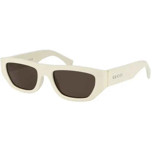 Sunglasses , male, Sizes: 53 MM - Gucci - Modalova