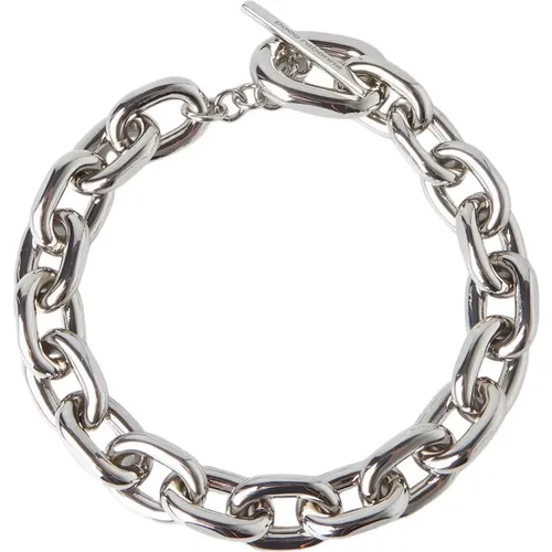 XL Link Necklace - Modern and Futuristic Style , female, Sizes: ONE SIZE - Paco Rabanne - Modalova