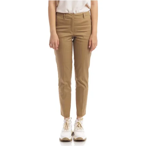 Cropped Trousers , female, Sizes: XL - Seventy - Modalova
