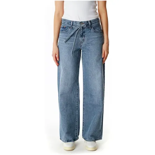 Levi's, Baggy Straight Fit Jeans , Damen, Größe: W30 L33 - Levis - Modalova