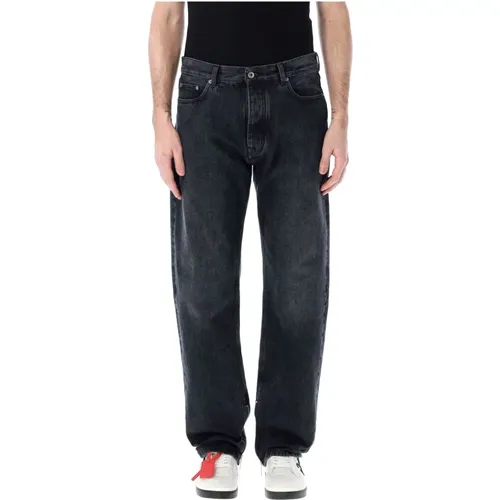 Wash Skate Jeans , male, Sizes: W32, W31, W33 - Off White - Modalova