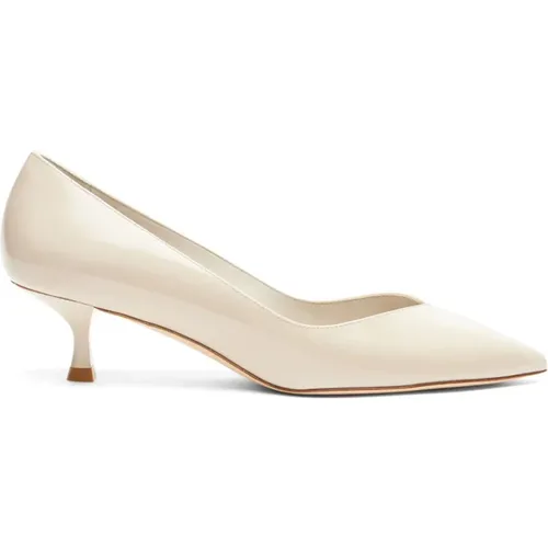 V-Cut Pointed-Toe Pump , Damen, Größe: 39 1/2 EU - Stuart Weitzman - Modalova