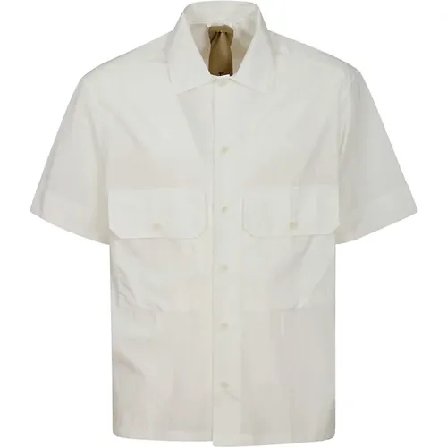 Kurzarm Baumwollhemd mit Kragen,Short Sleeve Shirts - Ten C - Modalova