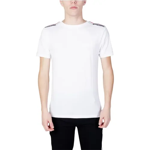 Mens T-Shirt - Autumn/Winter Collection - 100% Cotton , male, Sizes: M, L, XL, S - Moschino - Modalova