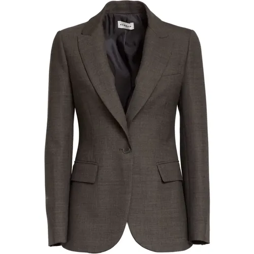 Blazers, female, , Size: L Single-button Blazer - P.a.r.o.s.h. - Modalova
