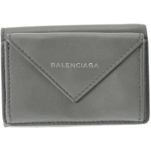 Pre-owned Leather wallets , unisex, Sizes: ONE SIZE - Balenciaga Vintage - Modalova