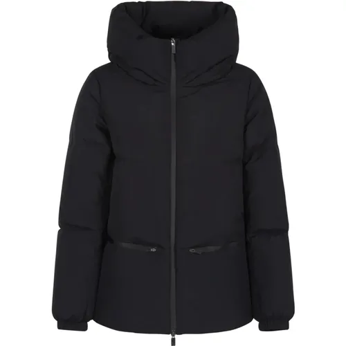 Schwarze Windstopper Jacke Herno - Herno - Modalova