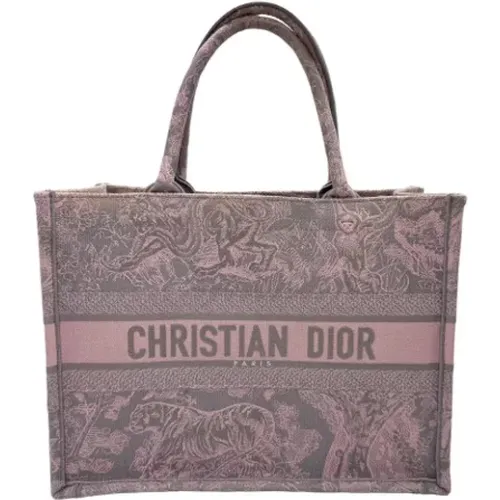 Pre-owned Tote Bags, female, , Size: ONE SIZE Pre-owned Canvas totes - Dior Vintage - Modalova