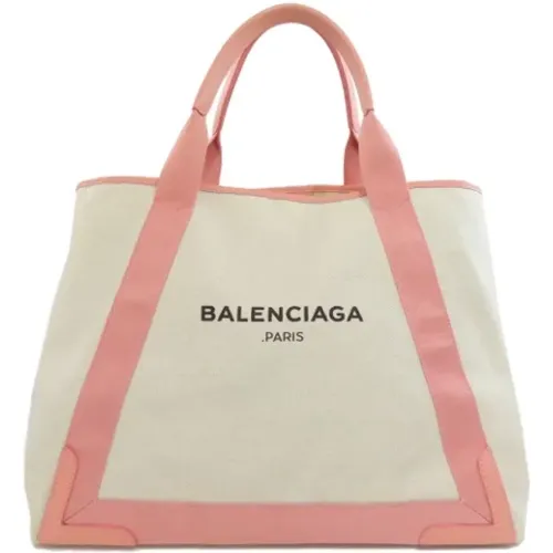 Pre-owned Tote Bags, female, , Size: ONE SIZE Pre-owned Canvas balenciaga-bags - Balenciaga Vintage - Modalova