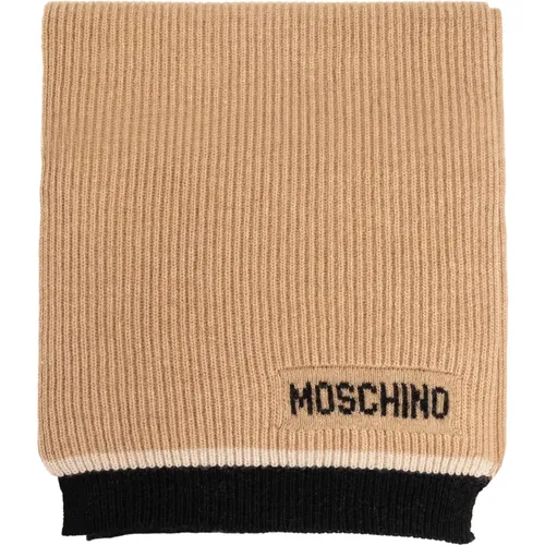 Schal mit Logo Moschino - Moschino - Modalova