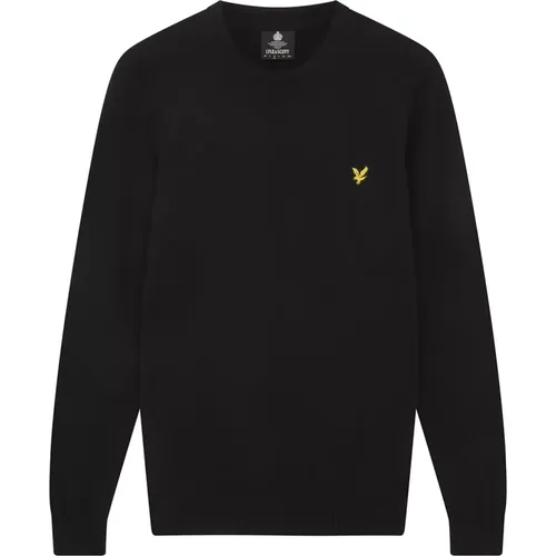 Cotton Merino Crew Jumper , Herren, Größe: 3XL - Lyle & Scott - Modalova