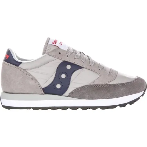 Grey Blue Jazz Original Mens Sneakers , male, Sizes: 12 1/2 UK - Saucony - Modalova