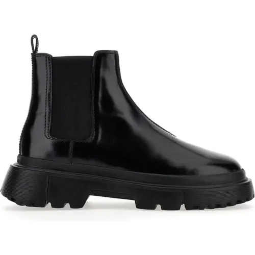 Chelsea Boots, male, , Size: 10 US Flat Shoes - Hogan - Modalova