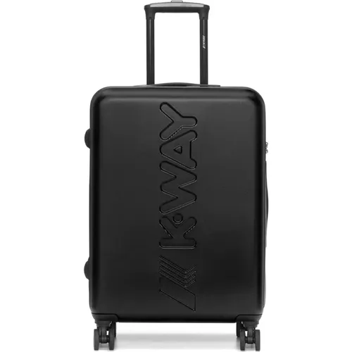 Medium Travel Trolley with Maxi Logo , unisex, Sizes: ONE SIZE - K-way - Modalova