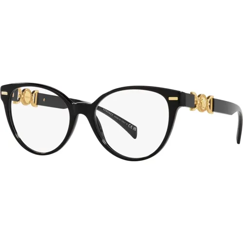 Stilvolle Brillen in Gb Farbe , unisex, Größe: 55 MM - Versace - Modalova