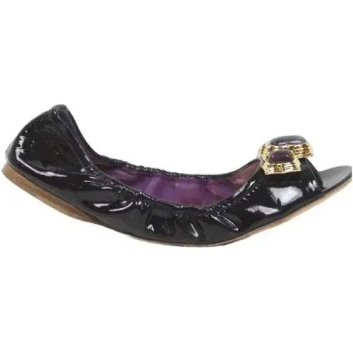 Pre-owned Fabric flats , female, Sizes: 8 UK - Miu Miu Pre-owned - Modalova