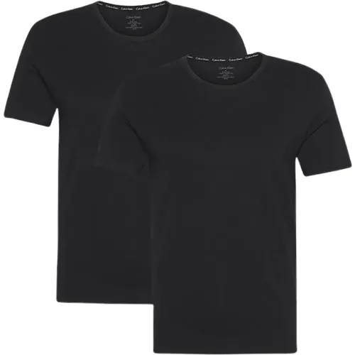 Pack Crew Neck T-Shirt , male, Sizes: M, S - Calvin Klein - Modalova