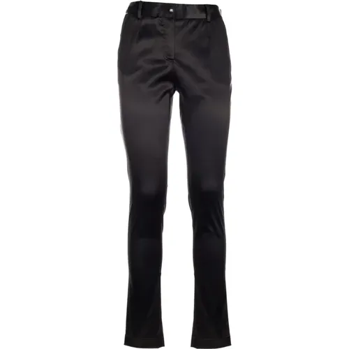Slim-fit Trousers , female, Sizes: L, XS, S - Dolce & Gabbana - Modalova