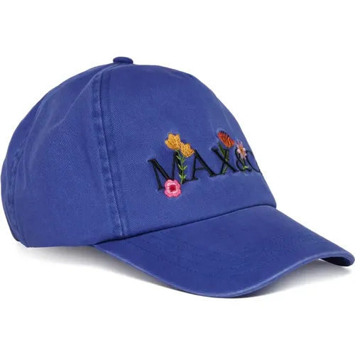 Baseballkappe mit floralem Logo - Max & Co - Modalova