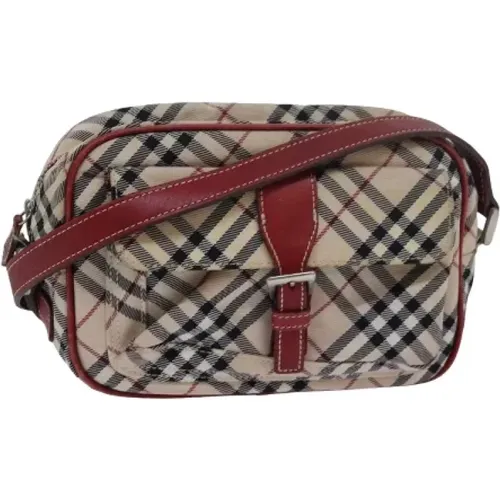 Pre-owned Cross Body Bags, female, , Size: ONE SIZE Pre-owned Nylon shoulder-bags - Burberry Vintage - Modalova