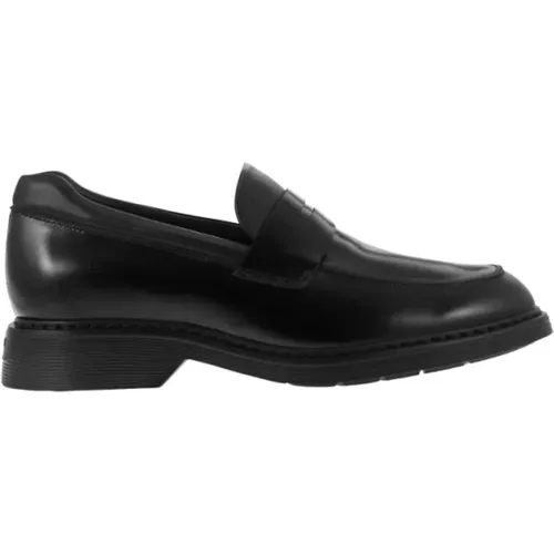 Classic Moccasin Shoe , male, Sizes: 9 UK, 9 1/2 UK, 8 1/2 UK, 10 UK, 7 1/2 UK, 5 UK - Hogan - Modalova
