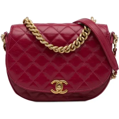 Pre-owned Cross Body Bags, female, , Size: ONE SIZE Pre-owned Leather chanel-bags - Chanel Vintage - Modalova