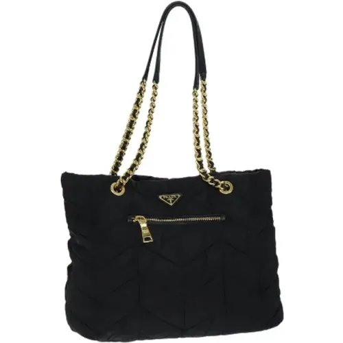 Pre-owned Tote Bags, female, , Size: ONE SIZE Pre-owned Nylon prada-bags - Prada Vintage - Modalova