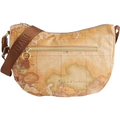 Klassische Geo-Print-Schultertasche - Alviero Martini 1a Classe - Modalova