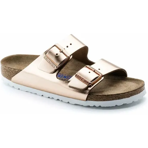 Sandals Arizona Soft Footbed , female, Sizes: 3 UK - Birkenstock - Modalova