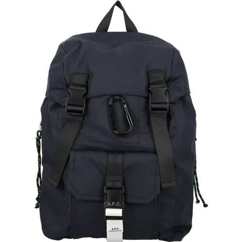 Dunkelblaue Handtasche Rucksack - A.P.C. - Modalova