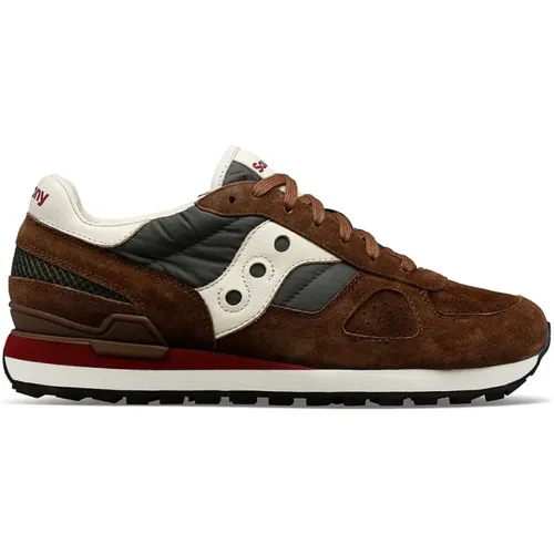 Sneakers, male, , Size: 7 1/2 US Original Premium Shadow Sneakers - Saucony - Modalova