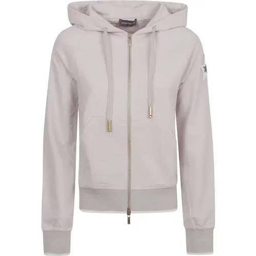 Grauer Pullover Castore Stylischer Sweatshirt - Lorena Antoniazzi - Modalova