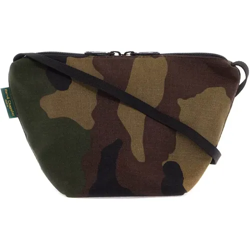 Camouflage Mini Shoulder Bag with Strap , female, Sizes: ONE SIZE - Hervé Chapelier - Modalova