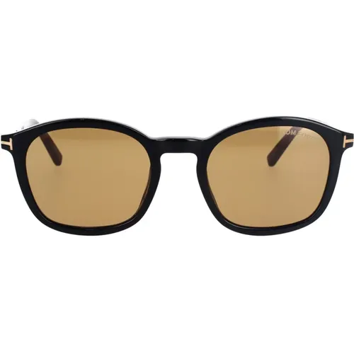 Sunglasses, unisex, , Size: 52 MM Men's Jayson Sunglasses Ft1020/S 01E - Tom Ford - Modalova