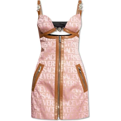 Dress from La Vacanza collection , female, Sizes: 2XS - Versace - Modalova