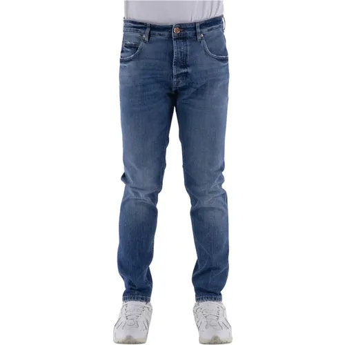 Slim-fit Jeans - Yaren Modello , male, Sizes: W38 - Don The Fuller - Modalova