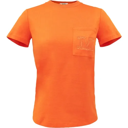 Valido Orange T-Shirt Max Mara - Max Mara - Modalova