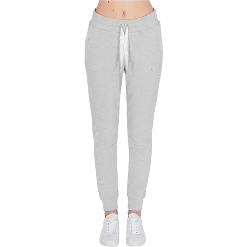 Graue Hose , Damen, Größe: M - Armani Exchange - Modalova